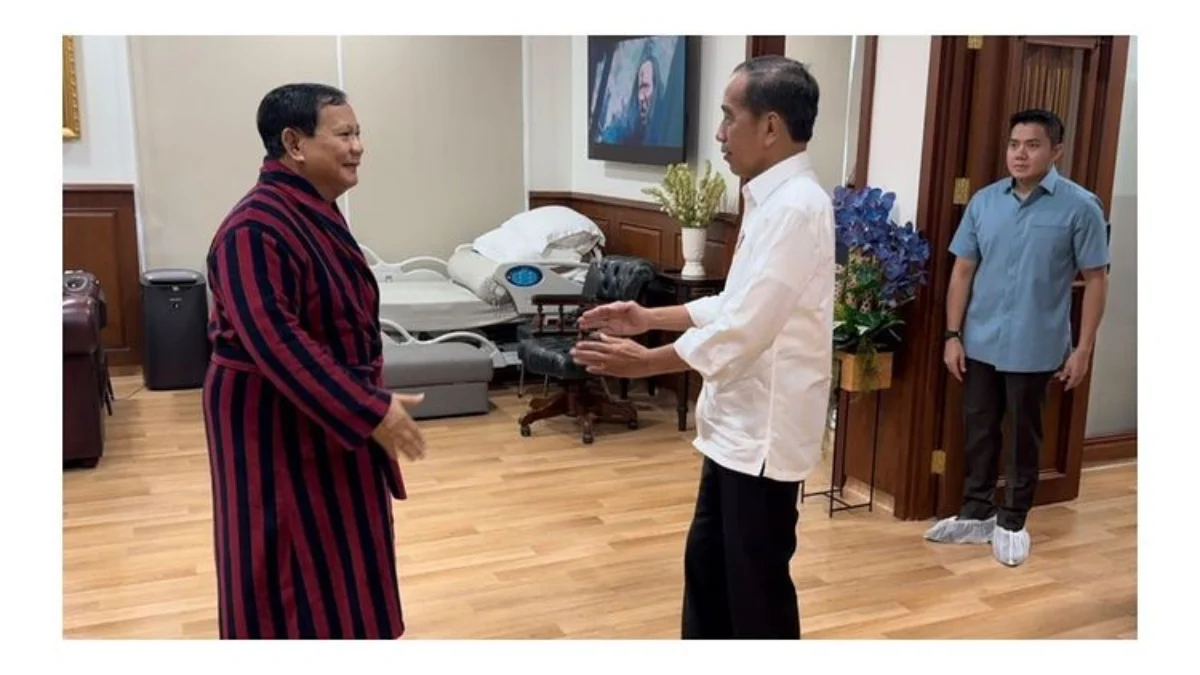 Prabowo dan Jokowi/Instagram @prabowo/