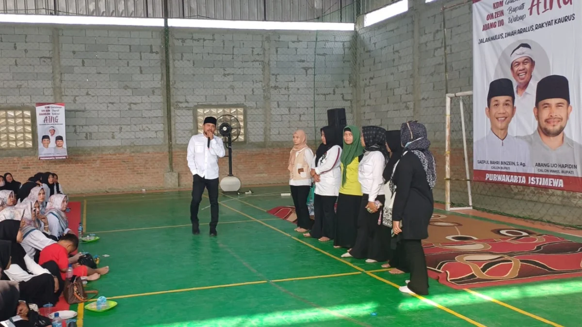 500 lebih kader posyandu menyatakan dukungannya kepada Abang Ijo Hapidin untuk maju dalam Pilkada di Kabupaten Purwakarta.