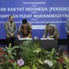 BRI menjalin sinergi dengan Pimpinan Pusat (PP) Muhammadiyah terkait penyediaan dan pemanfaatan jasa dan layanan perbankan.