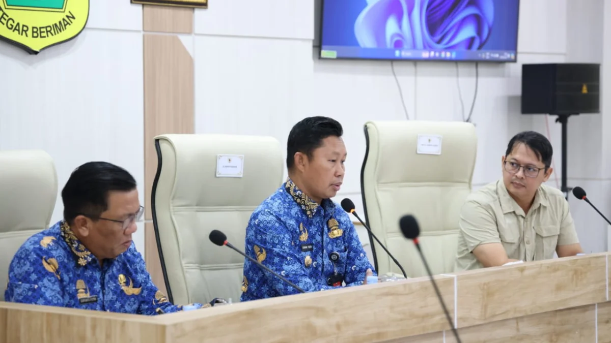 Pemkab Bogor dan Jaswita melakukan audiensi. Foto : Dok Diskominfo