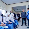 Plh. KepalaDisdik Jabar M. Ade Afriandi saat monitoring evaluasi di SMAN 3 Ciamis, Senin (8/7/2024)