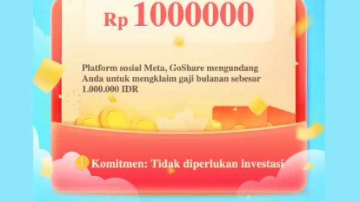 Aplikasi Go Share yang berkali-kali ganti website.