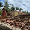 Kondisi SDN 1 Babakan Talang hancur seusai dilanda bencana pergerakan tanah, pada Februari 2024 lalu. Foto Jabar Ekspres/wit