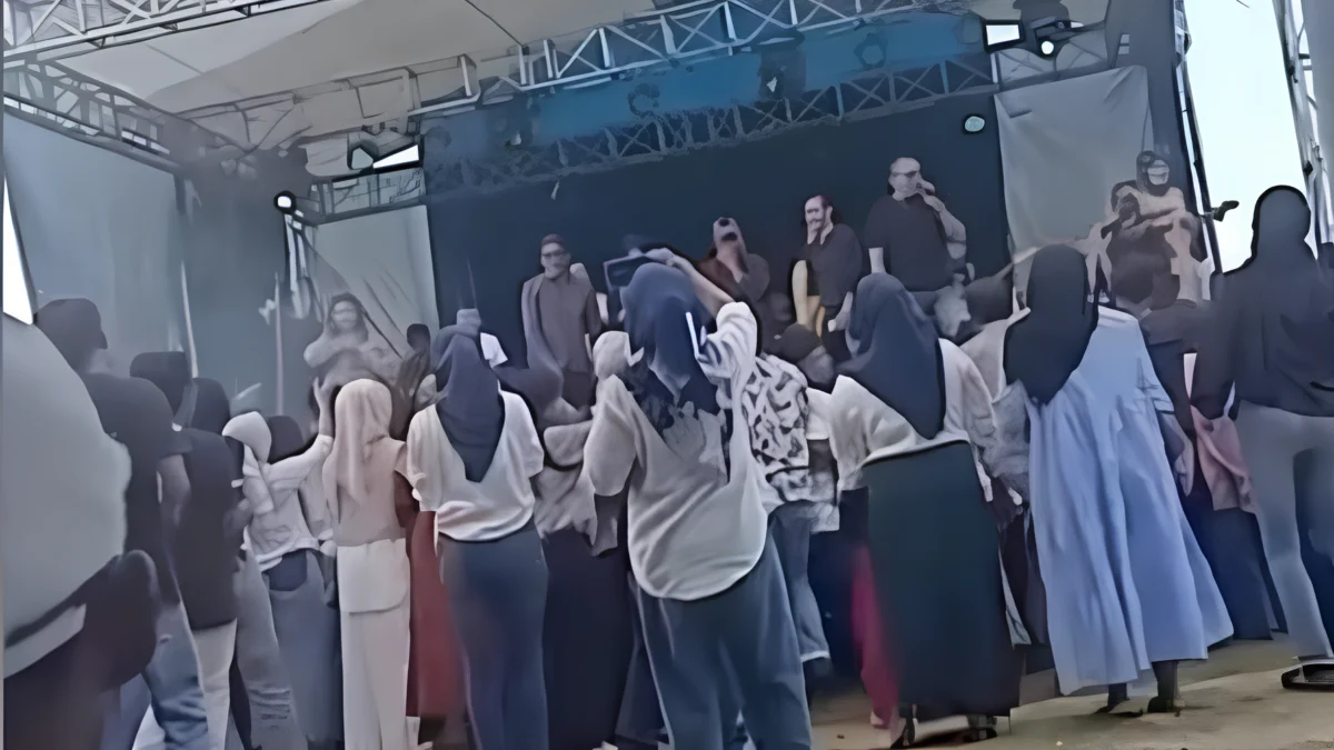 Viral Pria Dipolisikan Usai Gelar Pesta Perceraian