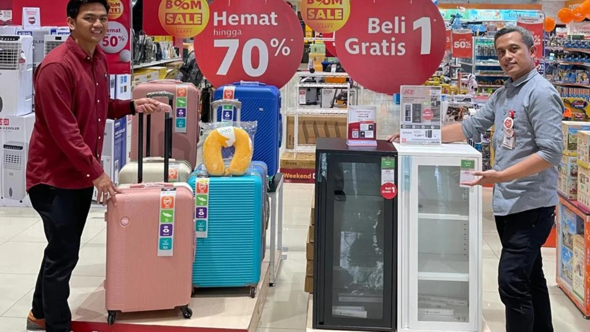 Berbagai produk berkualitas dari Ace Hardware Indonesia saat ini sedang ada program diskon besar-besaran sampai dengan 70 persen.