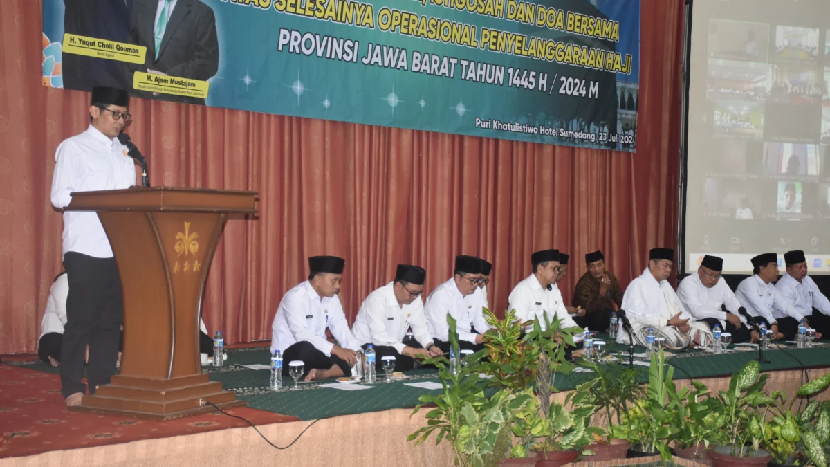 Sukses Selenggarakan Ibadah Haji 2024, Kemenag Jabar Gelar Tasyakur dan Doa Bersama: Terus Komitmen Tingkatkan Layanan Jemaah Haji