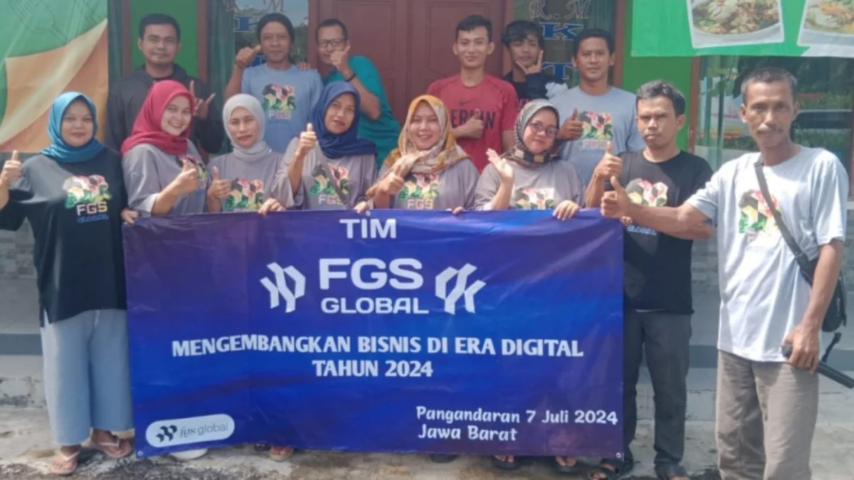 Para member aplikasi FGS Global yang kini pusing karena ditinggal admin.