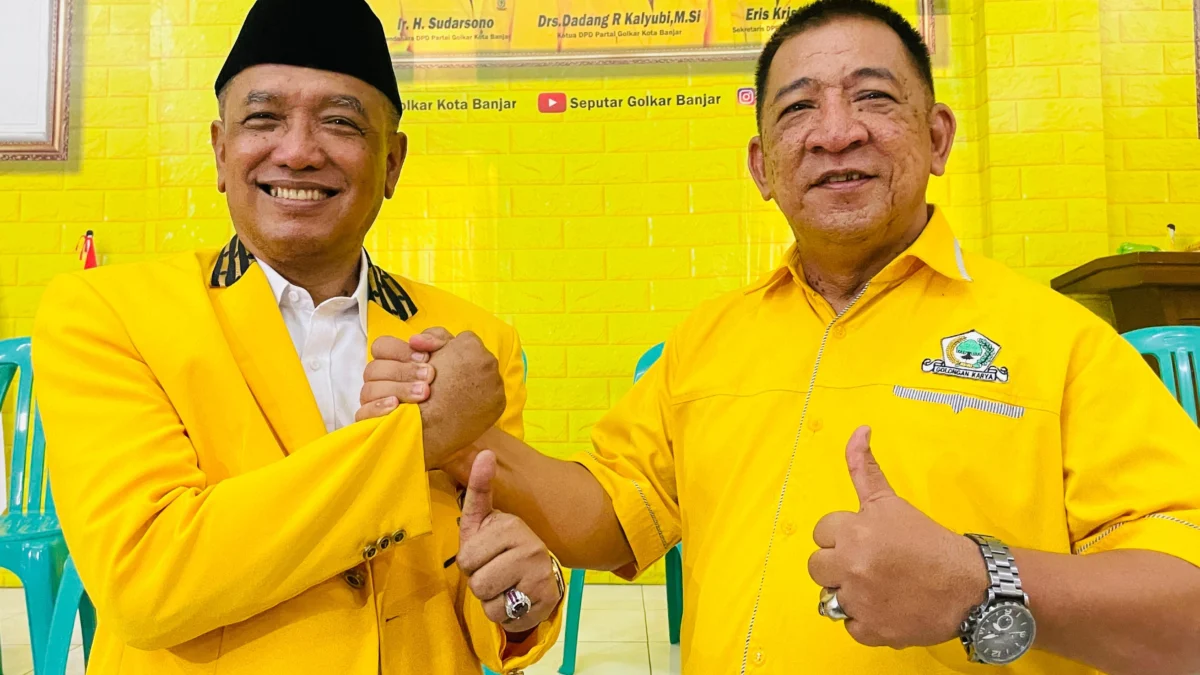 Hasil Pleno DPD Golkar Kota Banjar telah menetapkan H Sudarsono sebagai bakal calon wali kota Banjar pada Pilkada 2024.