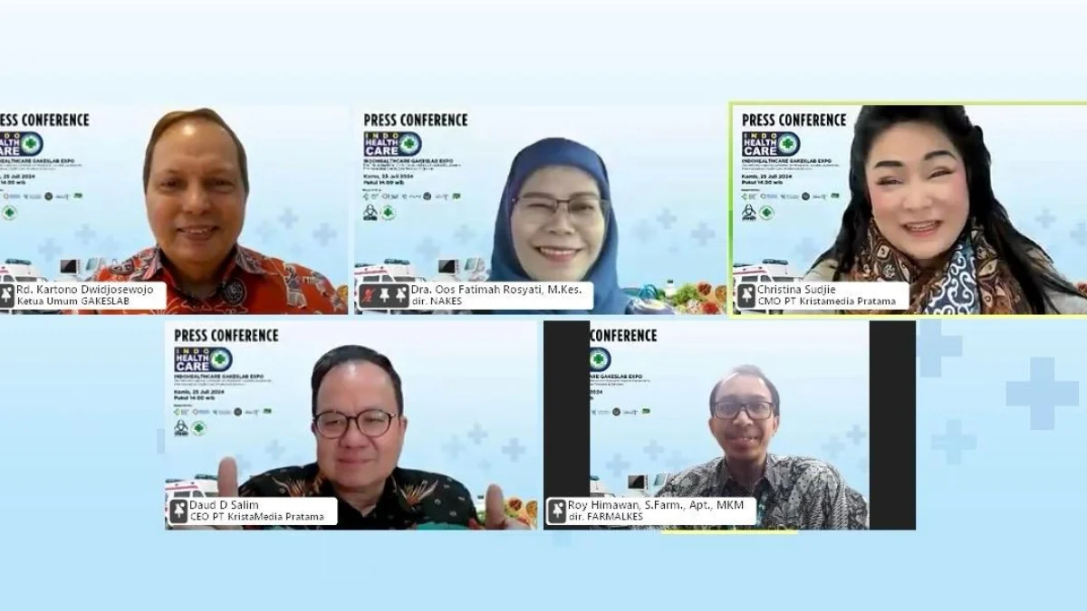Targetkan 10.000 Pengunjung, Pameran INDOHEALTHCARE GAKESLAB EXPO 2024 Segera Digelar