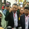 Salah satu Kuasa Hukum Pegi Insank Nasruddn saat diwawancarai awak media di Pengadilan Negeri 1 Bandung, Jalan R.E.Martadinata, Selasa(1/7/24). (Pandu Muslim/Jabar Ekspres)