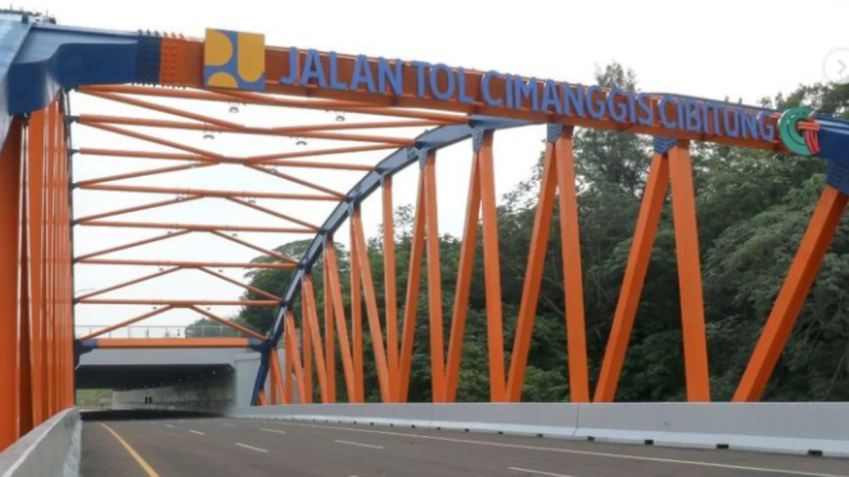Jalan Tol Cimanggis-Cibitung yang Diresmikan/ Instagram @pupr_binamarga