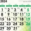 Kalender Hijriah Juli 2024/ Dok. Tangkapan layar laman Simbi Kemenag
