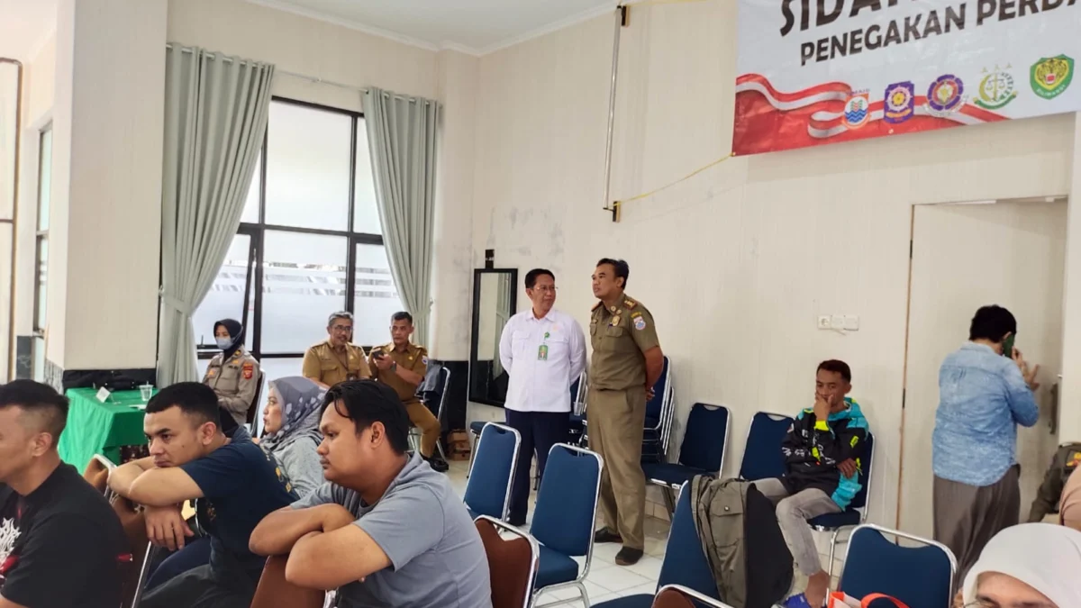 Doc. Situasi Sidang Tipiring Terhadap PKL dan Pelaku Usaha di Kota Cimahi (Istimewa)