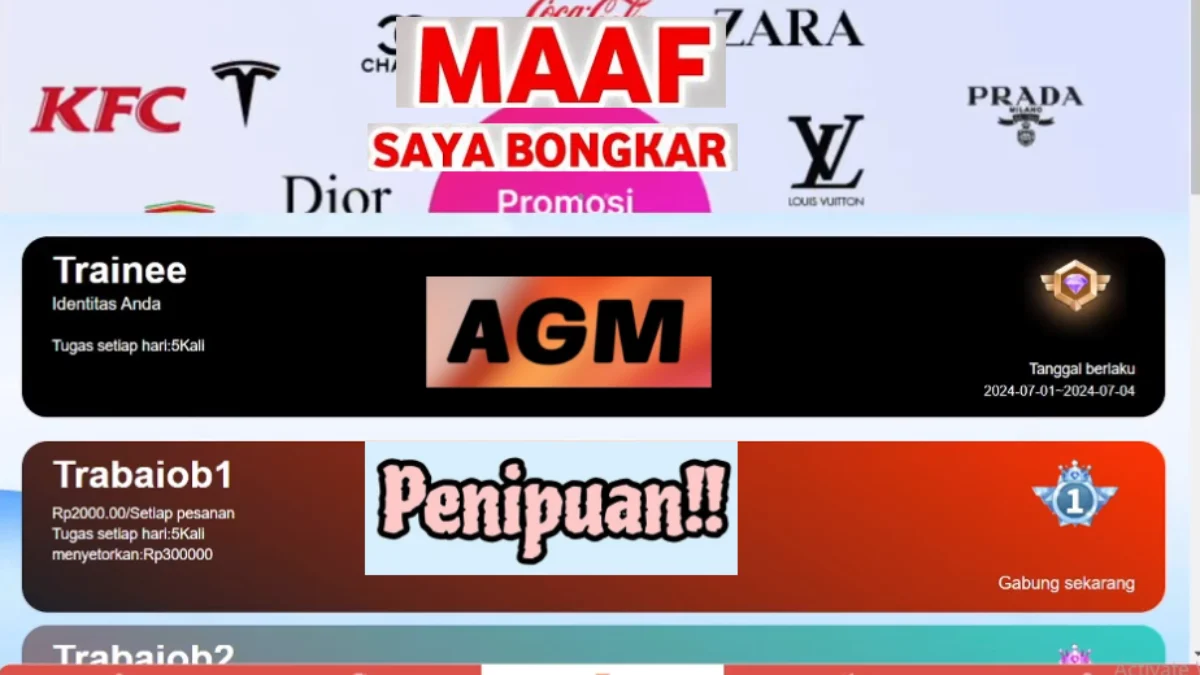 Benarkah Aplikasi AGM Terbukti Membayar atau Penipuan?