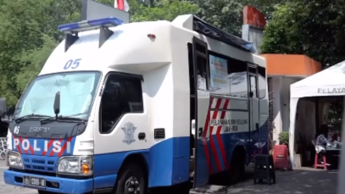 Mobil SIM Keliling/ Instagram @satpasmetrojaya