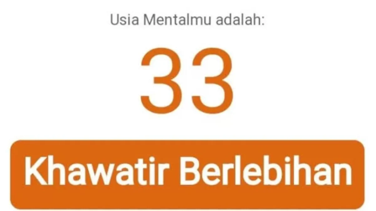 3 Situs Tes Usia Mental yang Viral di Medsos, Yuk Ikutan Sekarang!