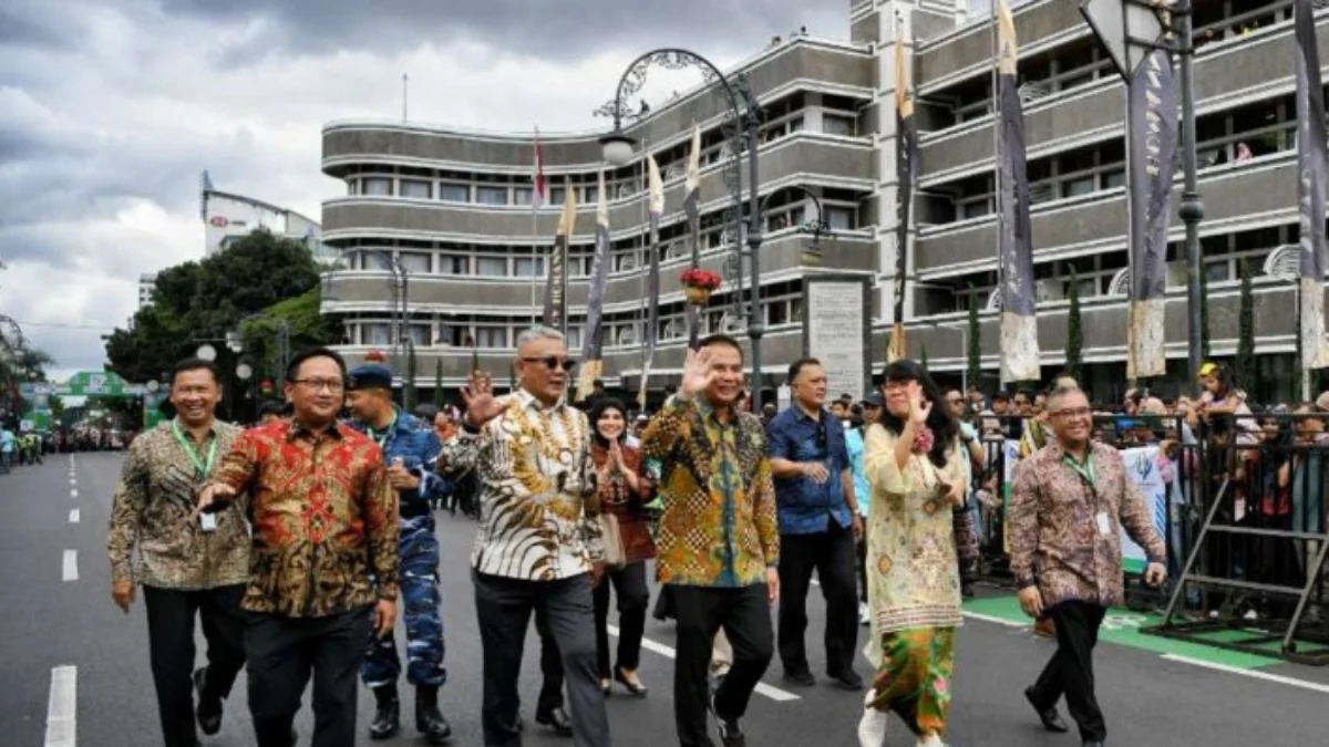 Asia Africa Festival 2024, Bey Machmudin Gelorakan Spirit Dasa Sila Bandung Bey Machmudin saat di Asia Africa Festival/Dok. Humas Jabar