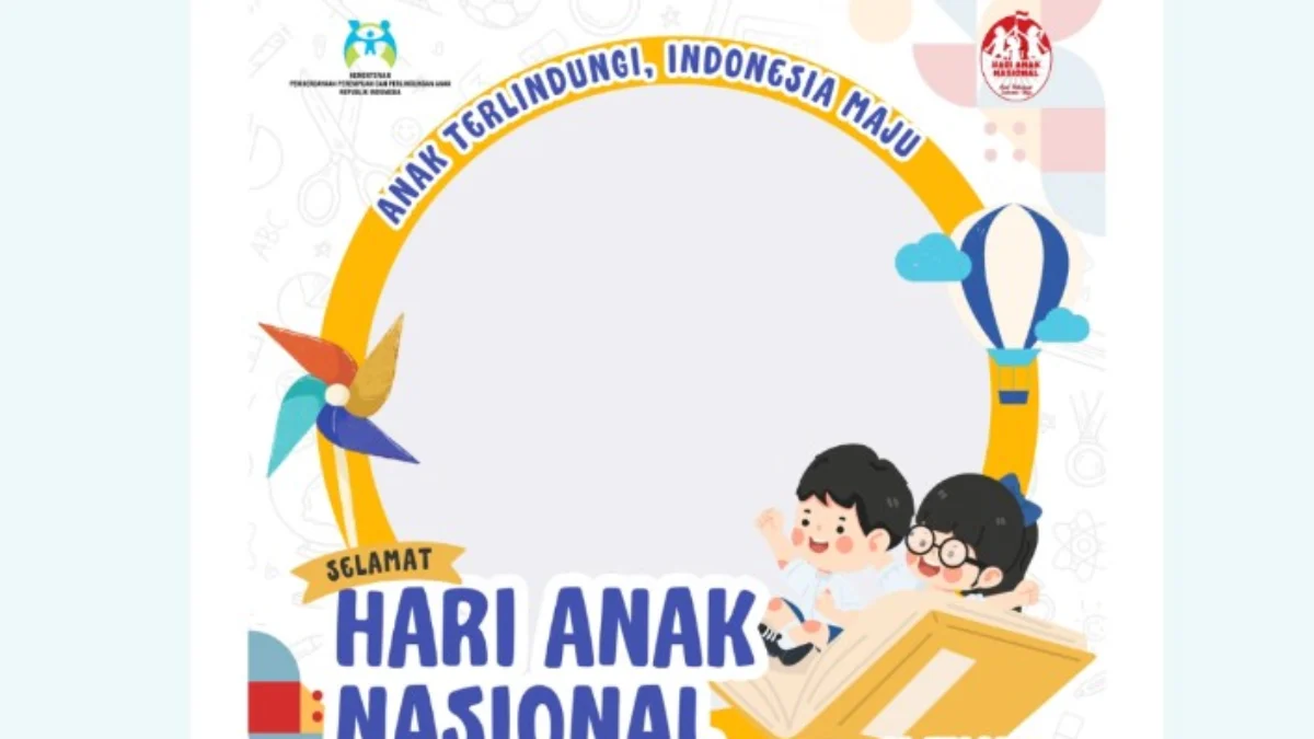 Twibbon Hari Anak Nasional 2024/Twibbonize/KementerianPPPA