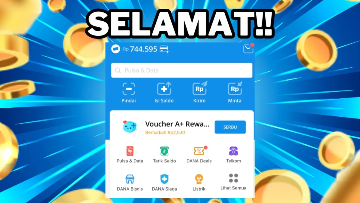 LINK DANA KAGET Hari Ini, Rabu, 23 Oktober 2024, Klaim Saldo Hingga Rp 300.000 Didalamnya