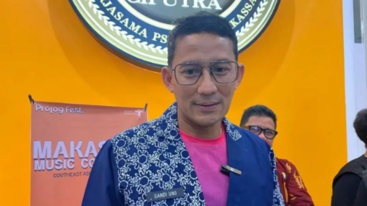 Menteri Parekraft Sandiaga Salahuddin Uno. Foto/ANTARA