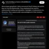 Hacker Ransomware mengumumkan bahwa, mereka akan merilis kunci deskripsi secara gratis pada hari Rabu (3/7) besok. (X / @/stealthmole_int)