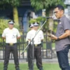 Pj Wali Kota Bogor, Hery Antasari saat memimpin apel besar FGD peran BUMD, Selasa (2/7). (Yudha Prananda / Jabar Ekspres)