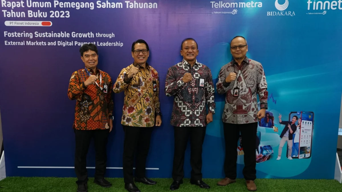 RUPST Tahun Buku 2023, Finnet Catat Pertumbuhan Laba Bersih dengan Kenaikan 7,5%