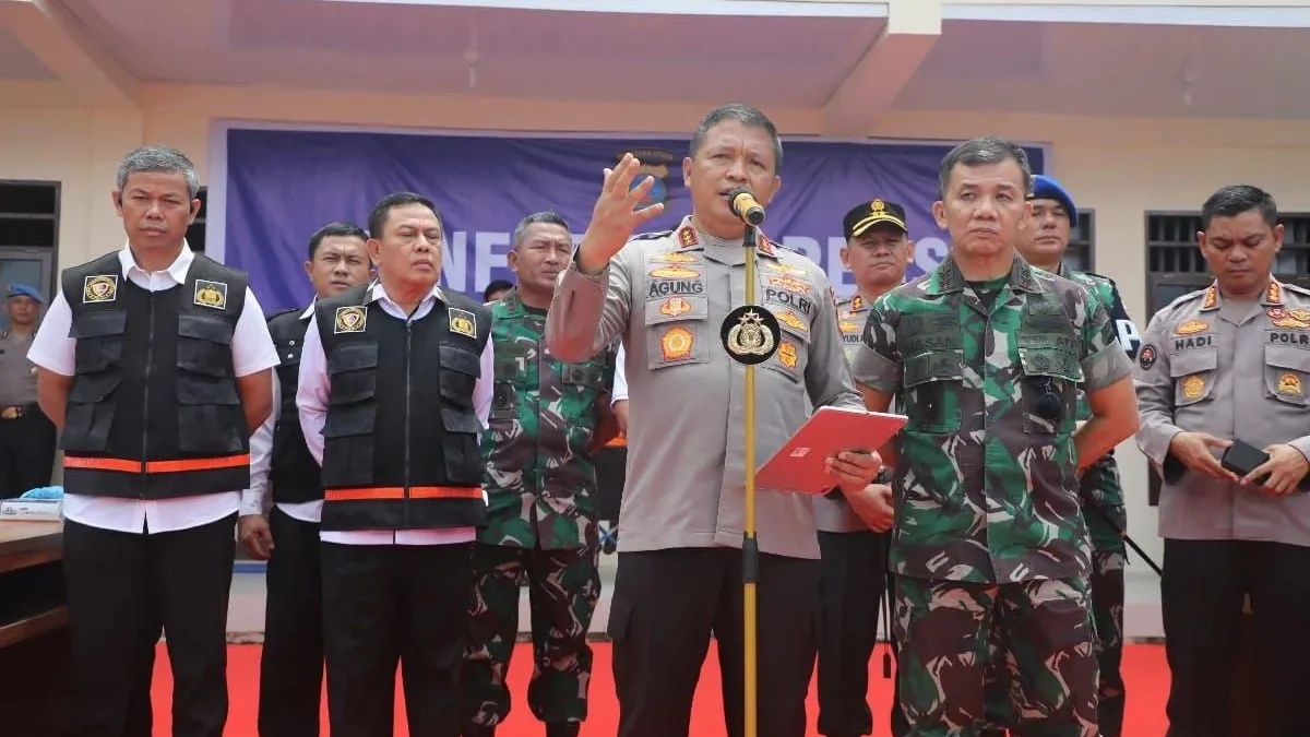 Kepala Polda Sumatera Utara Komjen Polisi Agung Setya Imam Effendi memberikan keterangan di Kabupaten Karo, Sumatera Utara, Senin (8/7/2024). (ANTARA/HO-Bidang Humas Polda Sumatera Utara)