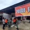 Posko SAR pencarian korban longsor di Desa Tulabolo Kecamatan SuwawaTimur, Kabupaten Bone Bolango, Provinsi Gorontalo.