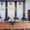Jumpa pers tindak lanjut penegakan hukum pertambangan tanpa izin di Ketapang, Kalbar. foto/ANTARA