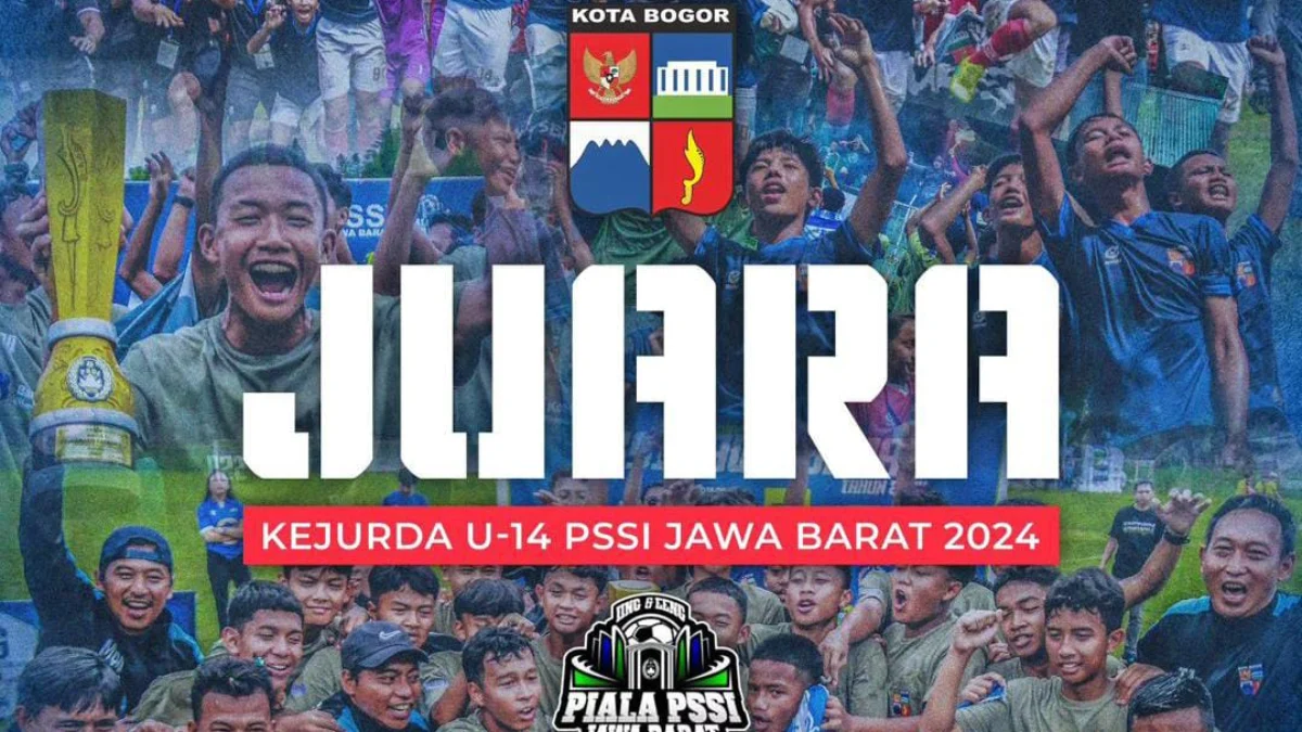U-14 Kota Bogor Juara Kejurda PSSI Jabar
