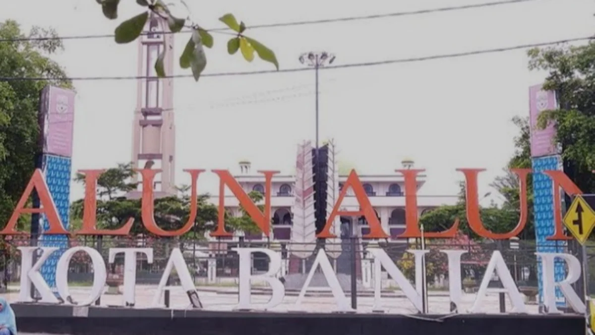Alun-Alun Kota Banjar. (Foto/ banjarkota.go.id)