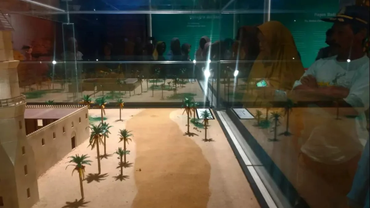 Galeri Rasulullah di Masjid Al Jabbar. (son)