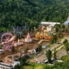 Pembangunan Proyek Bianglala di Kawasan Puncak Bogor. (Ist)