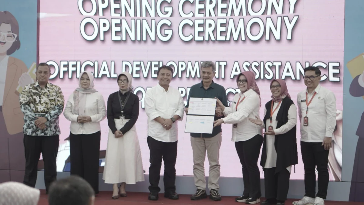 Dok. Ceremony Kick off West Java Women Empowerment (WJWE) CAANG. Selasa (16/7). Foto. Adrian Jabar Ekspres