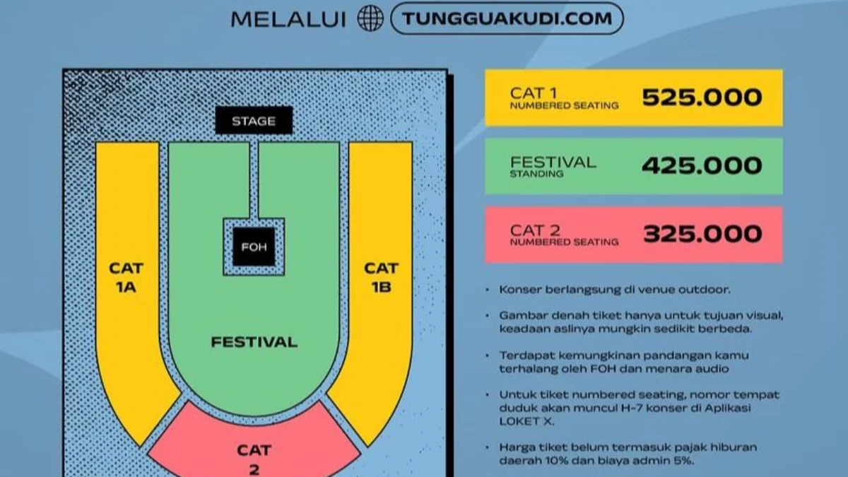 Ada Tiket Tambahan! Ini Jadwal Penjualan Tiket Konser Sheila on 7 “TUNGGU AKU DI” Samarinda (@antara.suara)