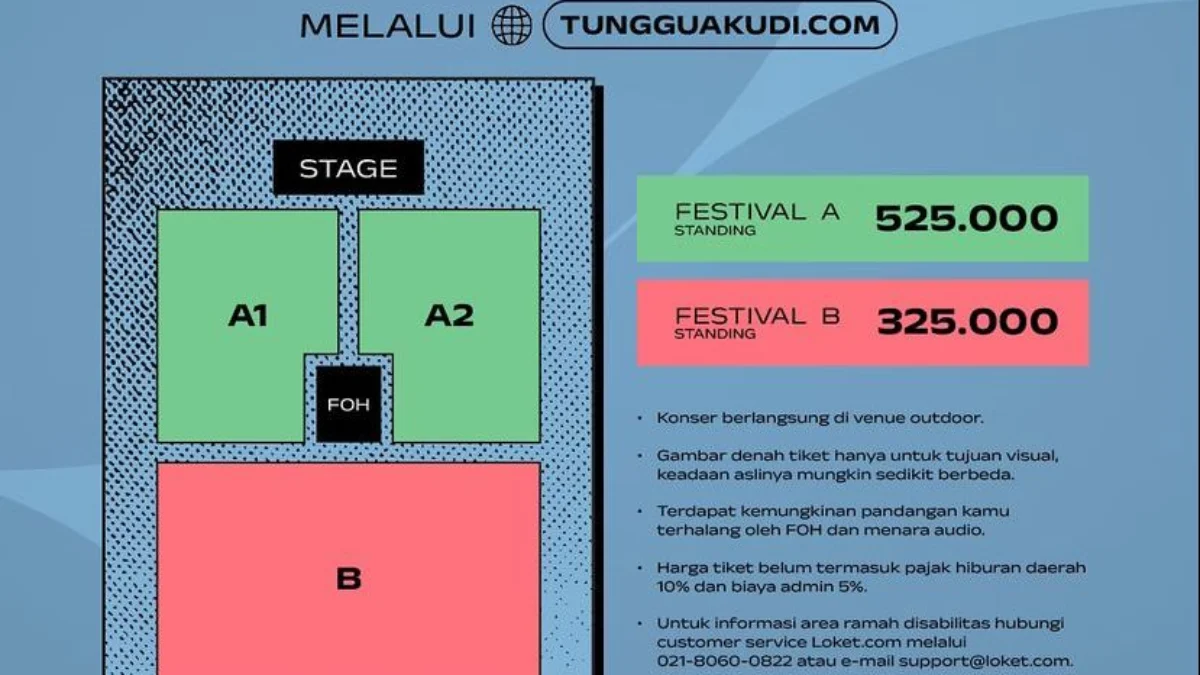 Pindah ke Stadion GBLA, Ini Jadwal Penjualan Tiket Konser Sheila on 7 “TUNGGU AKU DI” Bandung untuk Pejantan Tangguh Baru! (@antara.suara)