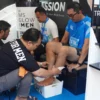 Potret pelari memakai MS Glow untuk hindari Sinar UV