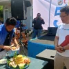 Doc. Potong Tumpeng dalam Kegiatan Hari Lahir (Harlah) KNPI ke-53 di Ekowisata Cimenteng, Cimahi Utara (istimewa)