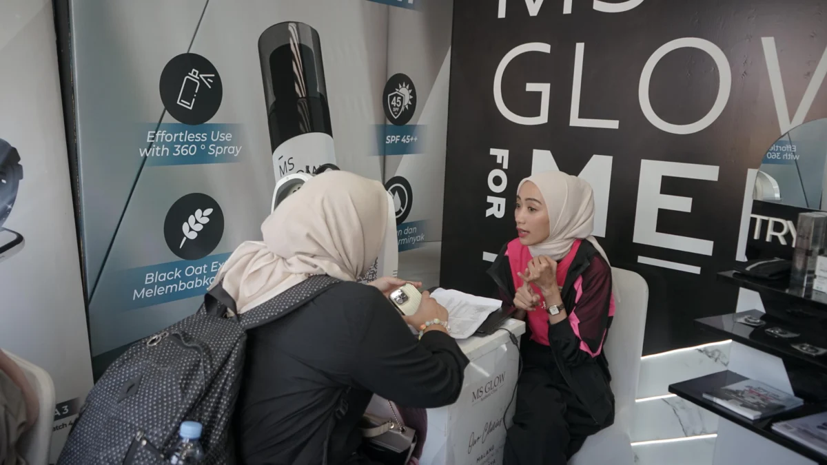MS GLOW Aesthetic Clinic Bandung berikan treatment istimewa kepada puluhan ribu pelari