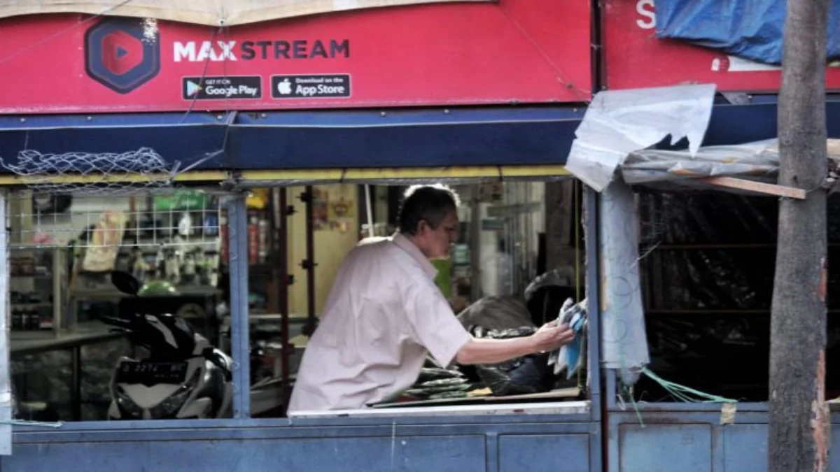 Potret PKL Cicadas, di Jalan Cikutra, Kota Bandung. (Dok. Jabar Ekspres)