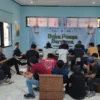 Siapa Pantas Pimpin PWI Kota Bogor? Jajaran PWI Kota Bogor saat menggelar rapat pelaksanaan Konferensi 2024, Selasa (23/7). (Yudha Prananda / Jabar Ekspres)