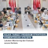 Kejar Target Program Strategis, Kementerian ATR/BPN Lakukan Monitoring dan Evaluasi secara Berkala