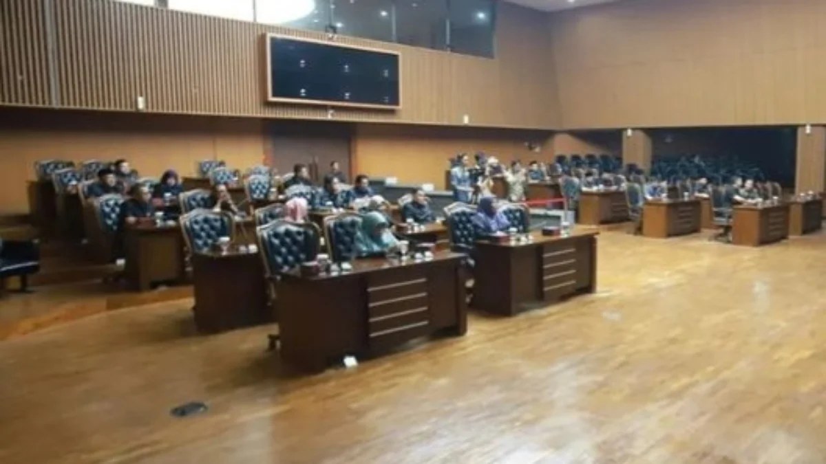 Ilustrasi para Anggota DPRD Kota Bandung saat Rapat Paripurna.(ist)