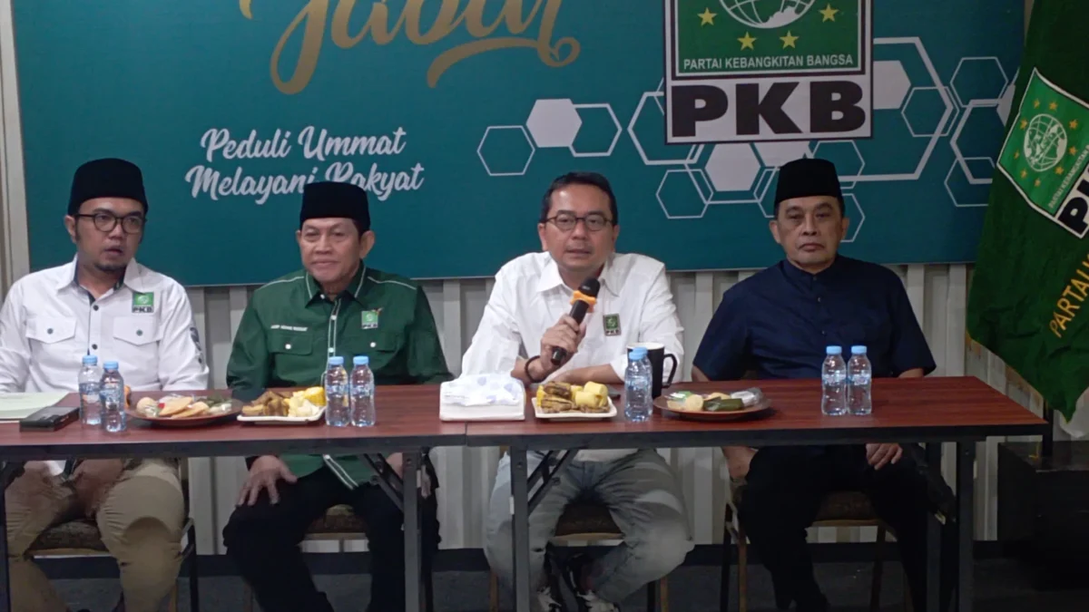 Dok. DPW PKB Jabar Resmi Usung Acep Adang Ruhiat jadi bakal Cawagub Jabar di Pilkada 2024. Senin (29/7). Foto. Sandi Nugraha.