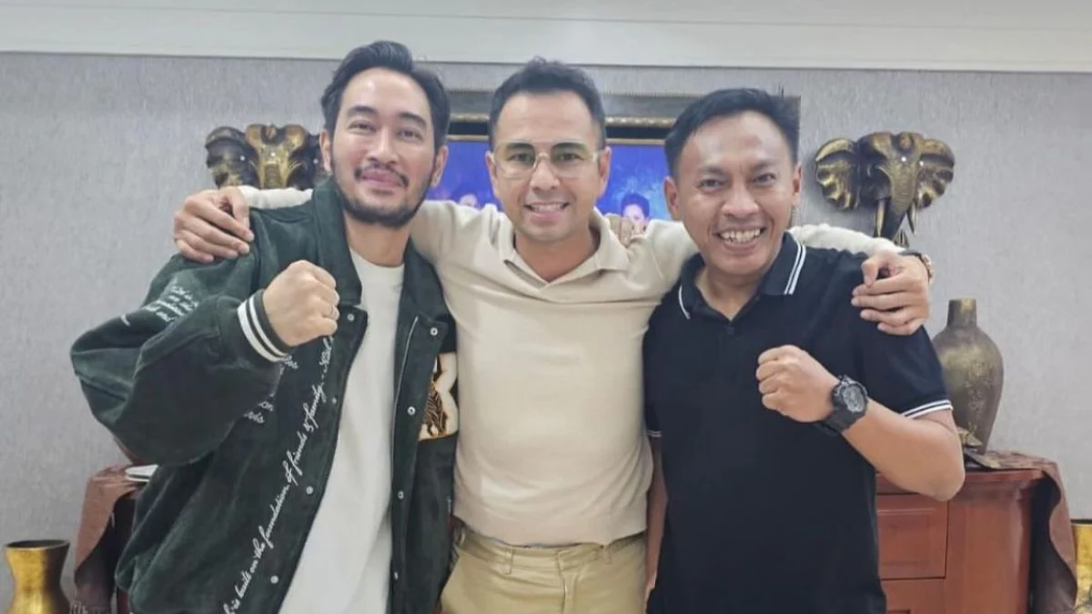 Jeje Ritchie Ismail dari PAN, dan Tb Ardi dari Gerindra, keduanya ditunjuk DPP partai sebagai calon Bupati Bandung Barat. Dok instagram (raffinagita1717)
