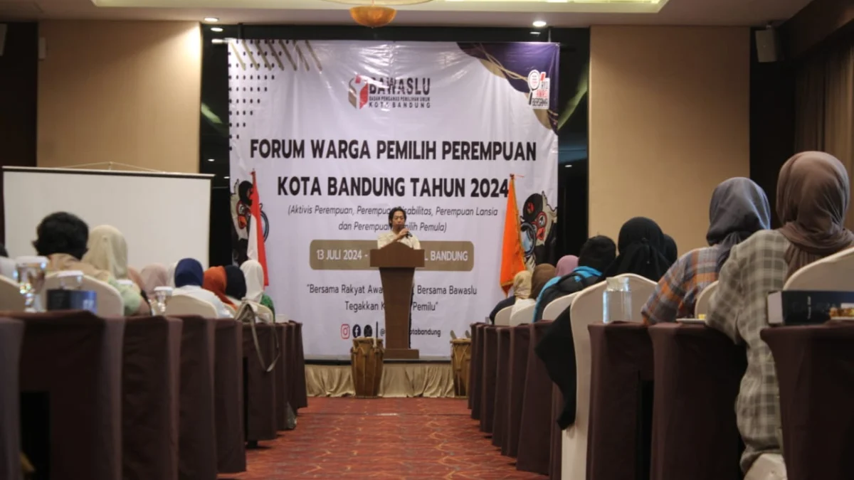 Kordiv Pencegahan, Parmas dan Humas Bawaslu Kota Bandung Bayu Muhammad.