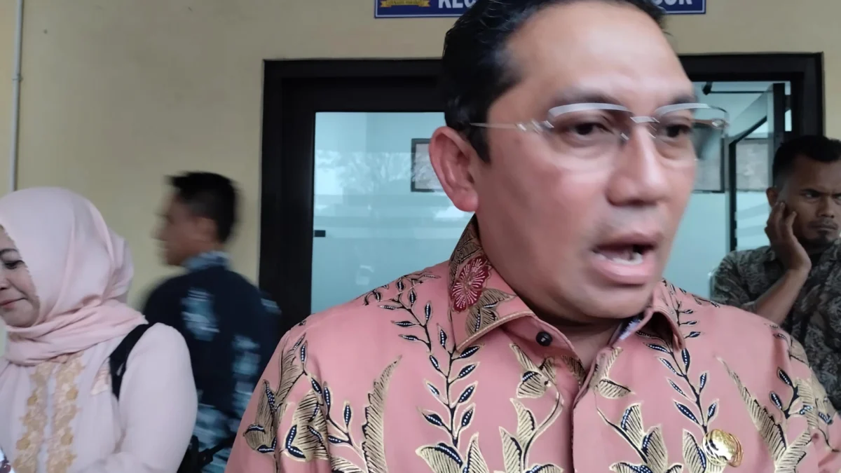 Penjabat (Pj) Bupati Sumedang, Yudia Ramli saat ditemui di Kecamatan Jatinangor. (Yanuar/Jabar Ekspres)