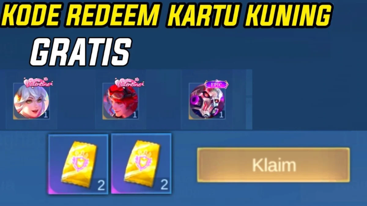 Update Terbaru Kode Redeem ML Kartu Kuning 26 Juli 2024