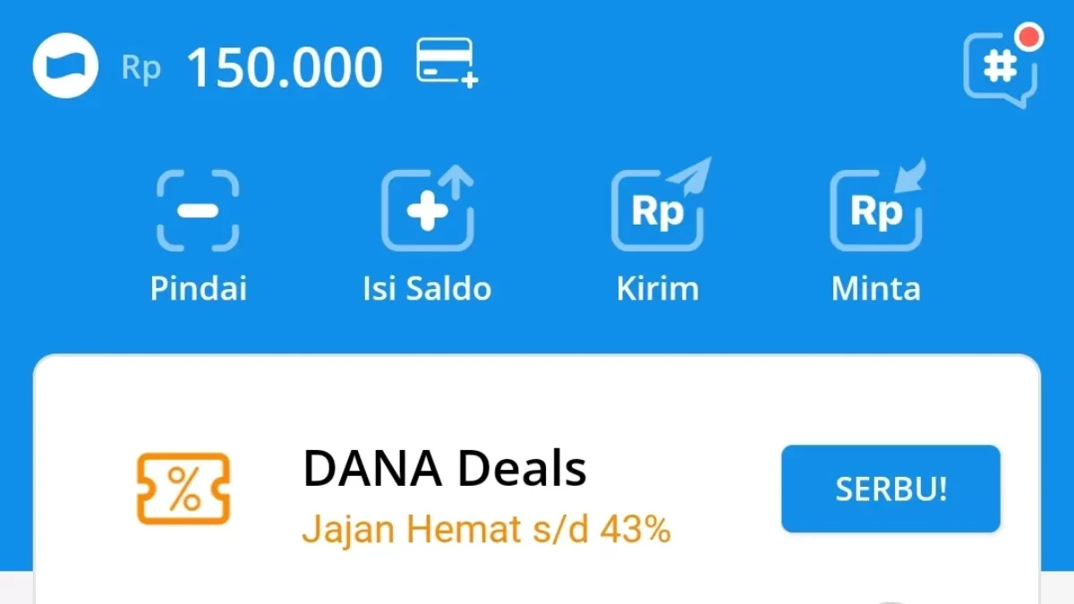 Ambil Saldo Gratis Rp150 Ribu di Link DANA Kaget Hari ini 20 Juli 2024 Buat Bekal Malam Mingguan Ambil Saldo Gratis Rp150 Ribu di Link DANA Kaget Hari ini 20 Juli 2024 Buat Bekal Malam Mingguan